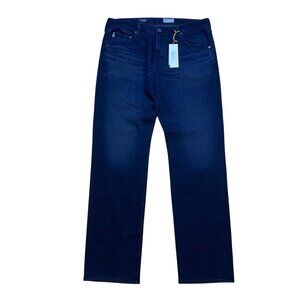 AG Adriano Goldschmied The Graduate Tailored Leg Jeans 36x34 Dark Wash Denim Men